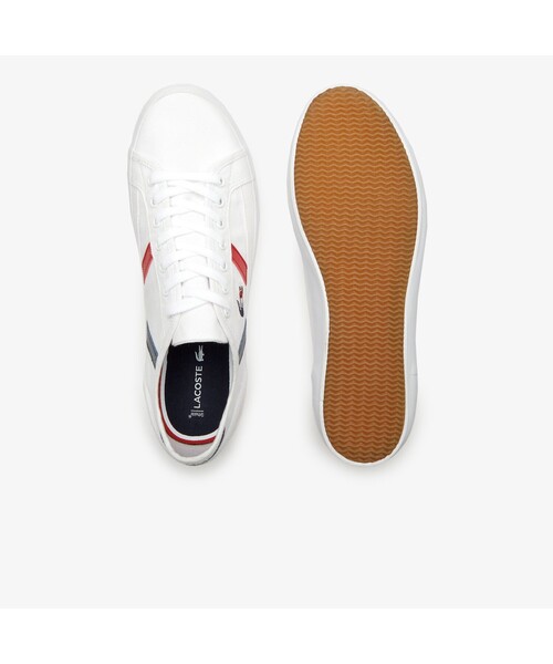 LACOSTE(ラコステ)の「メンズ SIDELINE TRI 2(スニーカー・メンズ・ホワイト・27.0cm/28.0cm/25.5cm/26.5cm/28.5cm/25.0cm/26.0cm)」の4枚目の写真