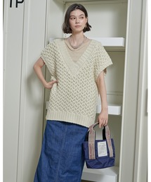 THEATRE PRODUCTS | MISSISSIPPI Ssize／ジャガードテープ バッグ(トートバッグ)