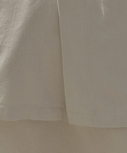 PairPair（ペアペア）の「リネンダブルテーラードジャケット(セットアップ)（テーラードジャケット・レディース・ベージュ/アイボリー/ブルー系その他・FREE）」の21枚目の写真