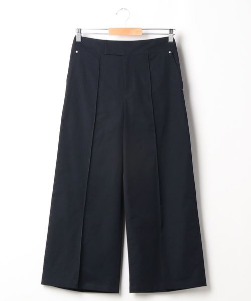 NEWYORKER(ニューヨーカー)の「センターシーム セミワイドクロップド ハンサムパンツ(その他パンツ・レディース・キャメル/ネイビー/アイボリー・9号/11号/13号/7号)」の7枚目の写真