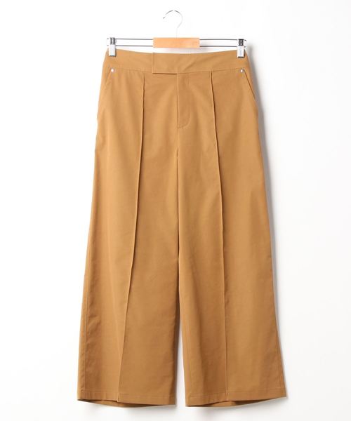 NEWYORKER(ニューヨーカー)の「センターシーム セミワイドクロップド ハンサムパンツ(その他パンツ・レディース・キャメル/ネイビー/アイボリー・9号/11号/13号/7号)」の11枚目の写真