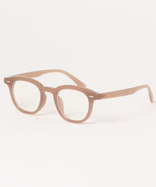 セール】【c.u.l】ユニセックス クリアレンズ セルフレーム 伊達メガネ