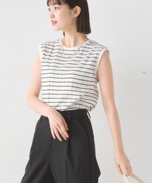 OMNES Another Edition | 汗じみ防止 リブタンクトップ(Tシャツ/カットソー)