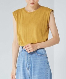 OMNES Another Edition | 汗じみ防止 リブタンクトップ(Tシャツ/カットソー)