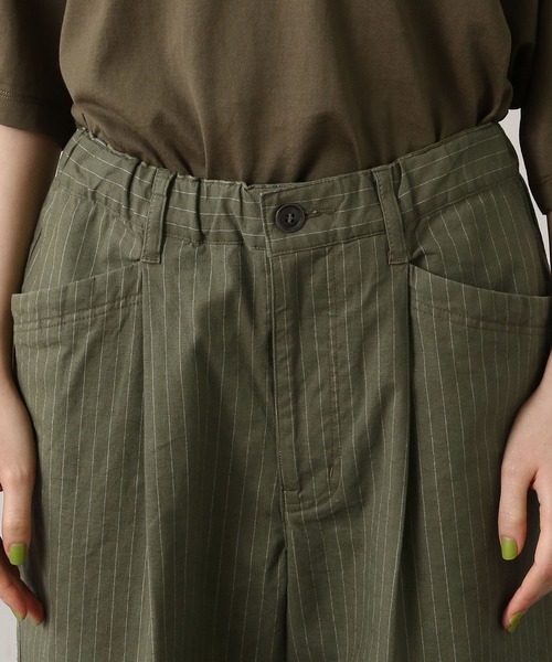 FRAPBOIS（フラボア）の「ストリータ（チノパンツ・レディース・ブラック/ベージュ系その他/グリーン系その他・1/2）」の7枚目の写真