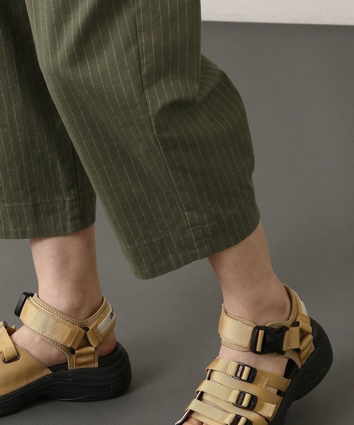 FRAPBOIS（フラボア）の「ストリータ（チノパンツ・レディース・ブラック/ベージュ系その他/グリーン系その他・1/2）」の9枚目の写真