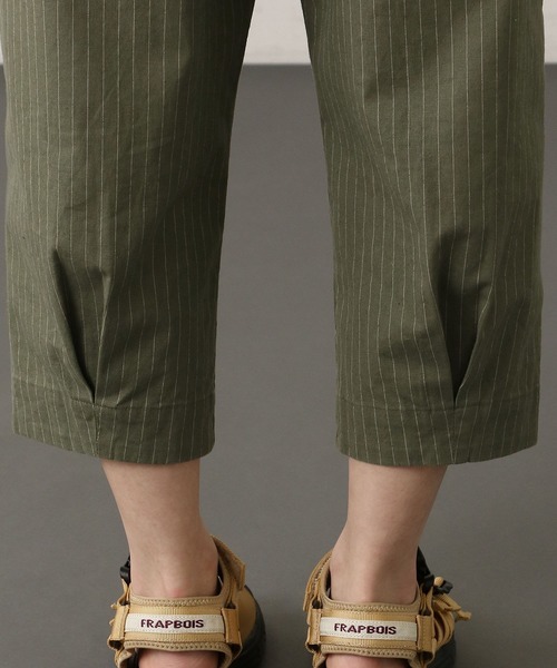 FRAPBOIS（フラボア）の「ストリータ（チノパンツ・レディース・ブラック/ベージュ系その他/グリーン系その他・1/2）」の11枚目の写真