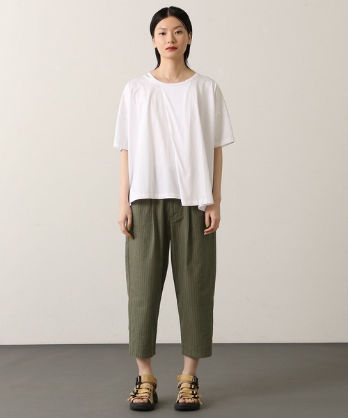 FRAPBOIS（フラボア）の「ストリータ（チノパンツ・レディース・ブラック/ベージュ系その他/グリーン系その他・1/2）」の12枚目の写真