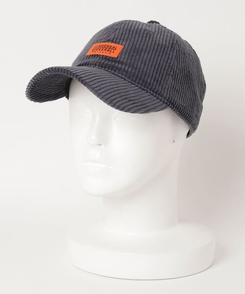 UNIVERSAL OVERALL（ユニバーサルオーバーオール）の「【UNIVERSAL OVERALL】コーデュロイキャップ（キャップ・メンズ・ブラック/ブラウン/ベージュ/グリーン/チャコールグレー・FREE）」の2枚目の写真