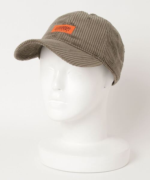 UNIVERSAL OVERALL（ユニバーサルオーバーオール）の「【UNIVERSAL OVERALL】コーデュロイキャップ（キャップ・メンズ・ブラック/ブラウン/ベージュ/グリーン/チャコールグレー・FREE）」の5枚目の写真