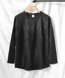 TRAP/U （トラップユー）の「《TRAP/U》裾ラウンドカット　ロンＴ（Tシャツ/カットソー）」