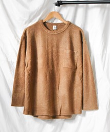 TRAP/U （トラップユー）の「《TRAP/U》裾ラウンドカット　ロンＴ（Tシャツ/カットソー）」
