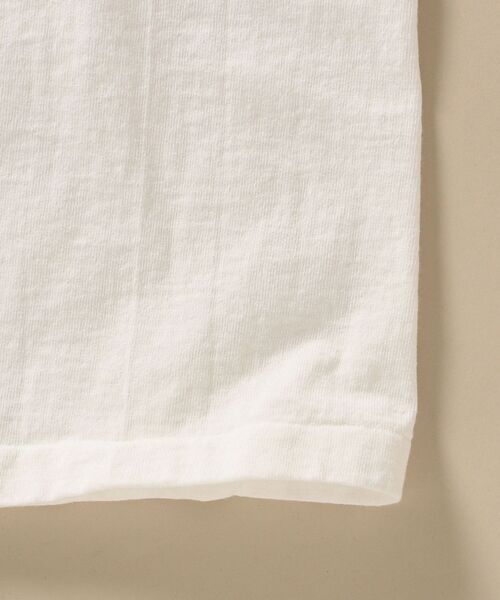 Kaptain Sunshine（キャプテン サンシャイン）の「【SHIPS別注】KAPTAIN SUNSHINE: WEST COAST LONG TEE（Tシャツ/カットソー・メンズ・ホワイト/ベージュ/ダークグレー・40/38/36）」の5枚目の写真