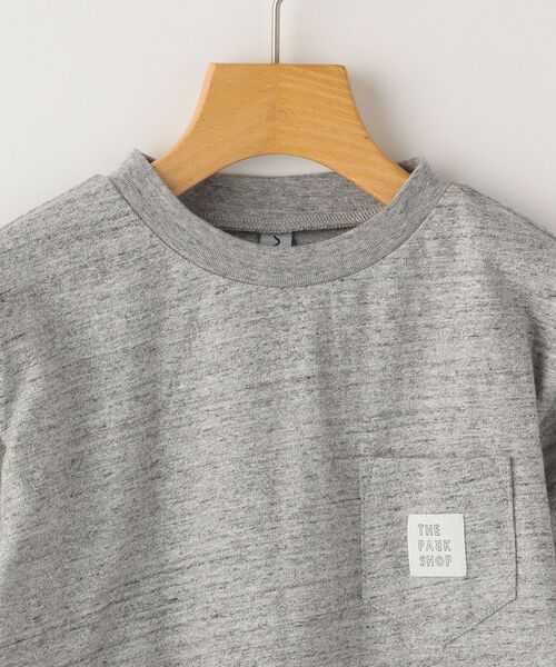 THE PARK SHOP（ザパークショップ）の「THE PARK SHOP:TRICK LAYERD L/S TEE(95～135cm)（Tシャツ/カットソー・キッズ・ネイビー/グレー・95/115/105/135/125）」の4枚目の写真