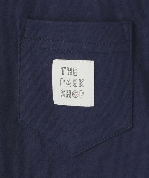 THE PARK SHOP（ザパークショップ）の「THE PARK SHOP:TRICK LAYERD L/S TEE(95～135cm)（Tシャツ/カットソー・キッズ・ネイビー/グレー・95/115/105/135/125）」の8枚目の写真