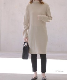 reca | シンプルタートルワンピース(チュニック)