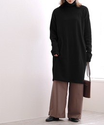 reca | シンプルタートルワンピース(チュニック)