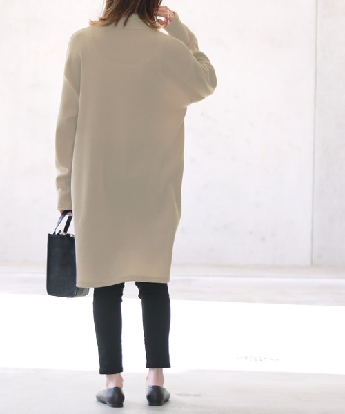 reca（レカ）の「タートルネックワンピース（チュニック・レディース・ブラック/ベージュ・FREE）」の13枚目の写真