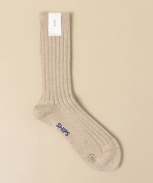 SHIPS: ベーシック リブ ソックス