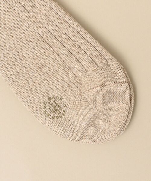 SHIPS(シップス)の「SHIPS: ベーシック リブ ソックス(ソックス/靴下・メンズ・オフホワイト/グレー/ベージュ/コバルトブルー/ライトカーキ/サックスブルー/ブラック/ダークブルー・ONE SIZE)」の11枚目の写真