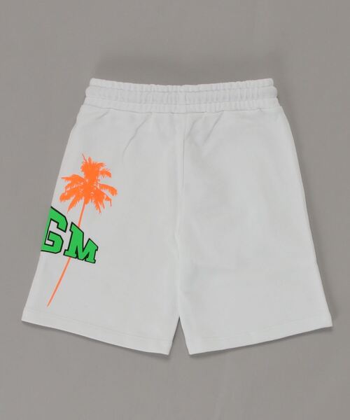 MSGM(エムエスジーエム)の「MSGM(エムエスジーエム)Kids & Junior スウェットハーフパンツ(スウェットパンツ・キッズ・グレー/ホワイト・14Y/6Y/4Y/12Y/8Y)」の3枚目の写真