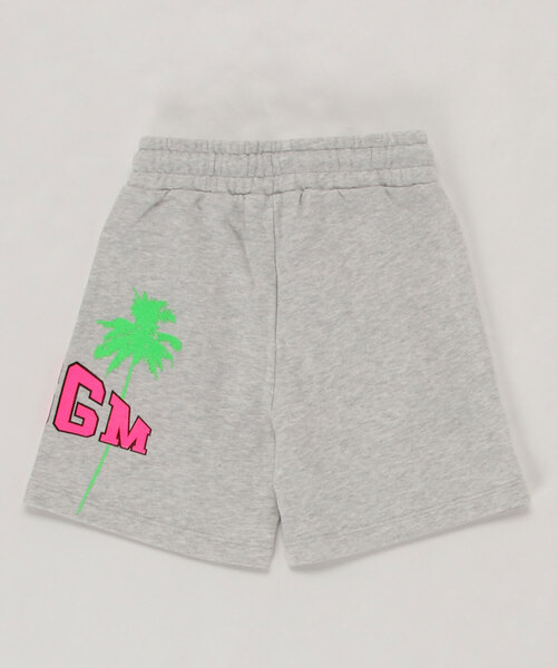 MSGM(エムエスジーエム)の「MSGM(エムエスジーエム)Kids & Junior スウェットハーフパンツ(スウェットパンツ・キッズ・グレー/ホワイト・14Y/6Y/4Y/12Y/8Y)」の4枚目の写真