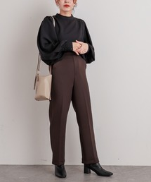 【WEB限定】らくちんキレイテーパードパンツ XSサイズ