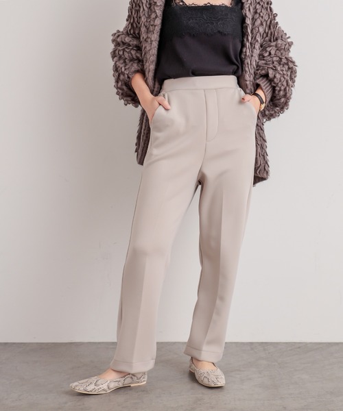 natural couture(ナチュラルクチュール)の「【WEB限定】らくちんキレイテーパードパンツ XSサイズ(その他パンツ・レディース・ベージュ/ブラウン/ライム/ボルドー/ライトベージュ・FREE)」の16枚目の写真