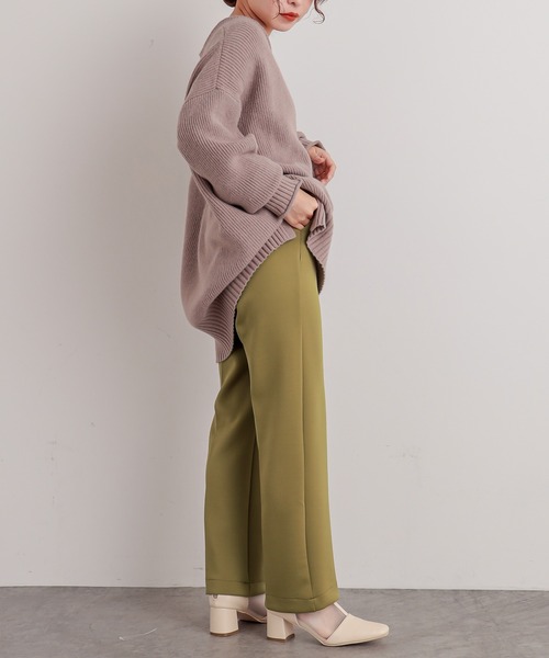 natural couture(ナチュラルクチュール)の「【WEB限定】らくちんキレイテーパードパンツ XSサイズ(その他パンツ・レディース・ベージュ/ブラウン/ライム/ボルドー/ライトベージュ・FREE)」の18枚目の写真