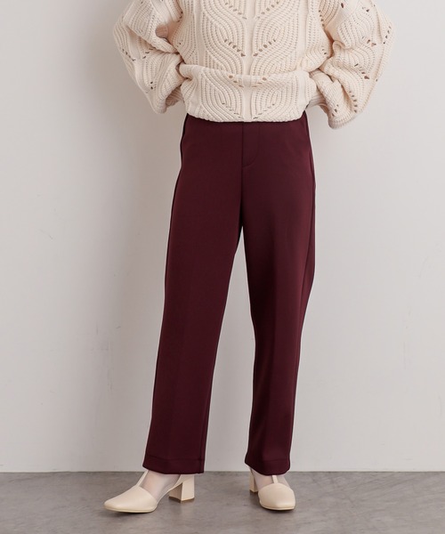 natural couture(ナチュラルクチュール)の「【WEB限定】らくちんキレイテーパードパンツ XSサイズ(その他パンツ・レディース・ベージュ/ブラウン/ライム/ボルドー/ライトベージュ・FREE)」の22枚目の写真