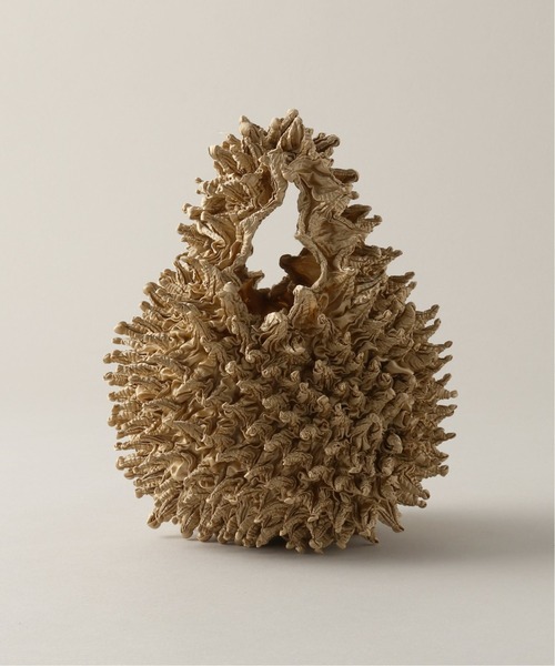 BUNZABURO（ブンザブロウ）の「【BUNZABURO / ブンザブロウ】Petit bag ムジ（トートバッグ・メンズ・ブラック/グレー/シルバー/ゴールド/イエロー/ブルー・FREE）」の6枚目の写真