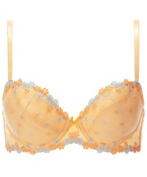 AMOSTYLE BY Triumph（アモスタイルバイトリンプ）の「レトロフラワー ブラ＆ショーツセット【B,C,Dカップ】AMST251 WHU +  Mini JX（ブラ&ショーツ）」