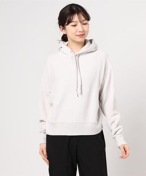 GYMPHLEX(ジムフレックス)の「GYMPHLEX/ジムフレックス エアライトテリーフード AIR LIGHT TERRY HOOD J-9280(パーカー・レディース・ライトグレー/グレー/ブルー・14)」の12枚目の写真