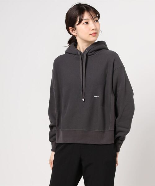 GYMPHLEX(ジムフレックス)の「GYMPHLEX/ジムフレックス エアライトテリーフード AIR LIGHT TERRY HOOD J-9280(パーカー・レディース・ライトグレー/グレー/ブルー・14)」の22枚目の写真