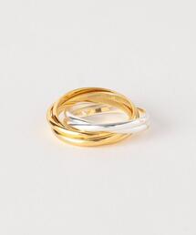 BEAUTY&YOUTH UNITED ARROWS | BY メタルミックスカラー5連リング(リング)