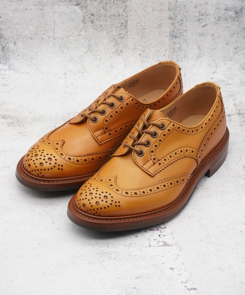 Tricker’s ブラウン　ウィングチップ　8.5 8 1/2 Tricker's ○○正規品 トリッカーズ カントリー ウィングチップ