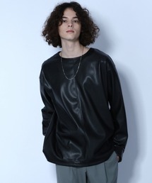 HARE | エコレザープルオーバー(HARE)(Tシャツ/カットソー)