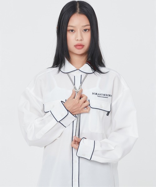 ROMANTIC CROWN（ロマンティッククラウン）の「【ROMANTIC CROWN】LAUREL CROWN BOLO TIE / ロマンティッククラウン ローレル クラウン ボロータイ（ネックレス・メンズ・ネイビー・FREE）」の6枚目の写真