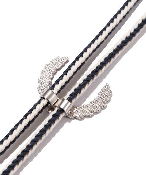 ROMANTIC CROWN（ロマンティッククラウン）の「【ROMANTIC CROWN】LAUREL CROWN BOLO TIE / ロマンティッククラウン ローレル クラウン ボロータイ（ネックレス・メンズ・ネイビー・FREE）」の8枚目の写真