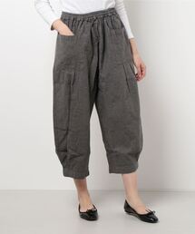 Samansa Mos2 | 裾タックパッチポケットパンツ(その他パンツ)