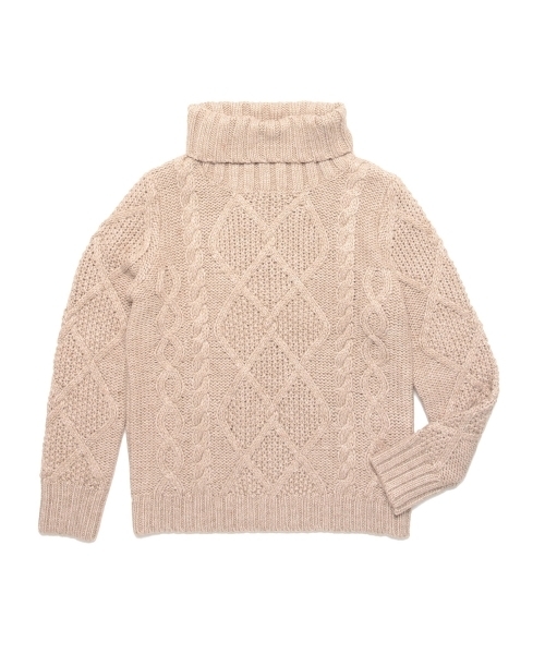 BEAMS LIGHTS Women's（ビームスライツ ウィメンズ）の「BEAMS LIGHTS / タートルケーブルプルオーバー（ニット/セーター・レディース・オフホワイト/ベージュ・FREE）」の20枚目の写真