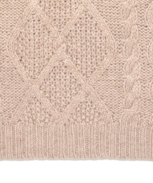 BEAMS LIGHTS Women's（ビームスライツ ウィメンズ）の「BEAMS LIGHTS / タートルケーブルプルオーバー（ニット/セーター・レディース・オフホワイト/ベージュ・FREE）」の17枚目の写真