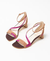 Au BANNISTER | 配色アシンメトリーサンダル(サンダル)