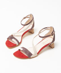 Au BANNISTER | 配色アシンメトリーサンダル(サンダル)