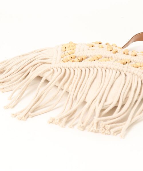 Kahiko（カヒコ）の「【Kahiko】ナルラニビースショルダーバッグ（ショルダーバッグ・レディース・ホワイト/ネイビー/キャメル・FREE）」の8枚目の写真