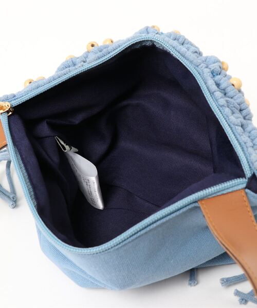 Kahiko（カヒコ）の「【Kahiko】ナルラニビースショルダーバッグ（ショルダーバッグ・レディース・ホワイト/ネイビー/キャメル・FREE）」の7枚目の写真