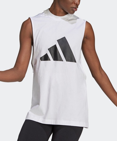 adidas（アディダス）の「アディダス スポーツウェア メッシュタンクトップ [adidas Sportswear Mesh Tank