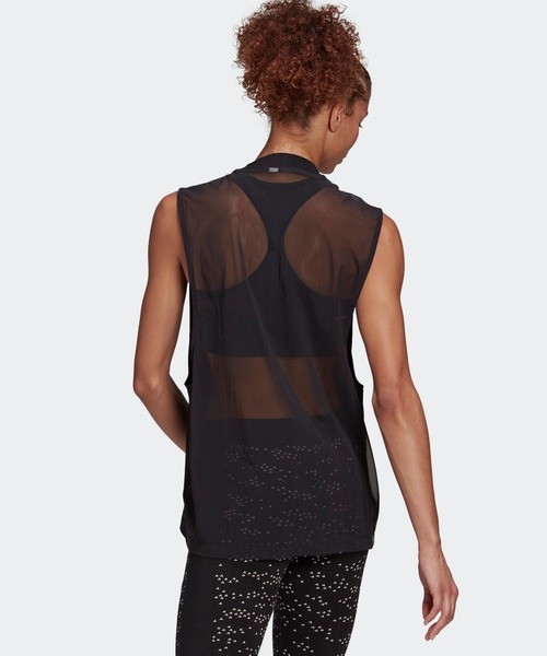 adidas（アディダス）の「アディダス スポーツウェア メッシュタンクトップ [adidas Sportswear Mesh Tank