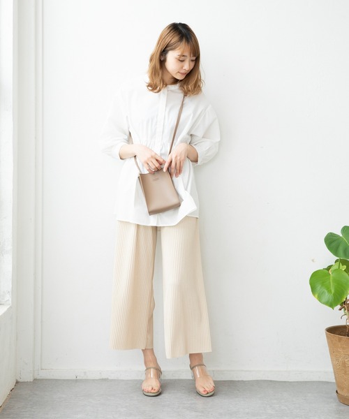 menue（メヌエ）の「ラウンドトゥ PVCクリアヒールサンダル（サンダル・レディース・ライトグリーン/アイボリー/ベージュ/パイソン・S/L/3L/LL/XS/M）」の6枚目の写真