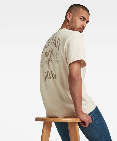G-STAR RAW（ジースターロゥ）の「BACK LOGO LOOSE T-SHIRT